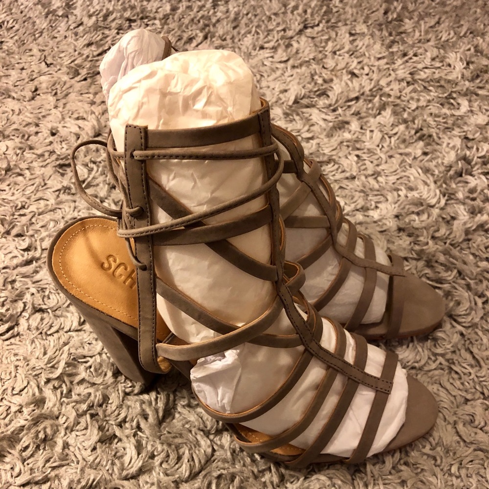 Brand New Schutz gladiator heels-perfect & summery